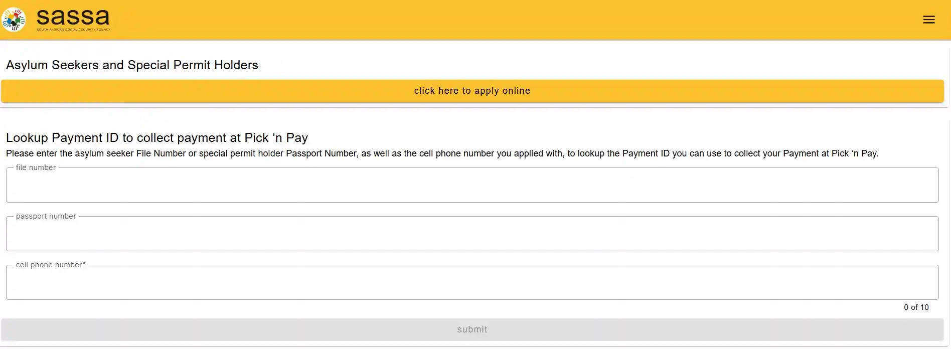 SRD SASSA STATUS CHECK FOR R370 GRANT 2025 2 Lookup Payment ID for Asylum Seekers