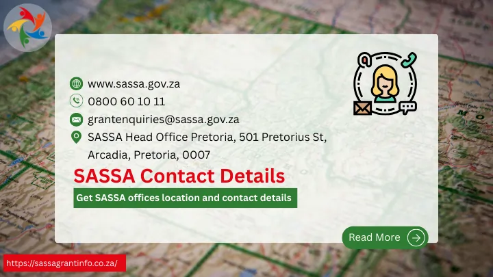 SASSA Contact Details
